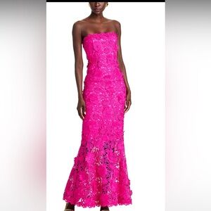 Generation Love Mirelle Guipure Lace Strapless Dress